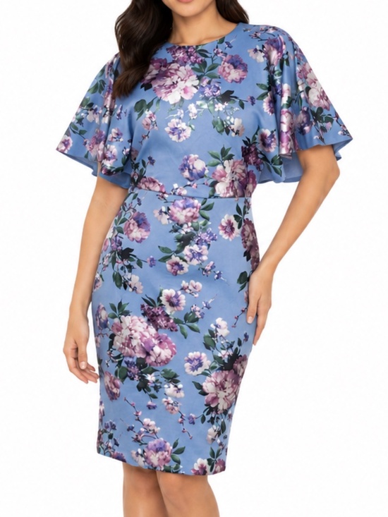 Black Halo Dresses & Skirts - Black‎ Halo | Ula Floral Sheath Dress.